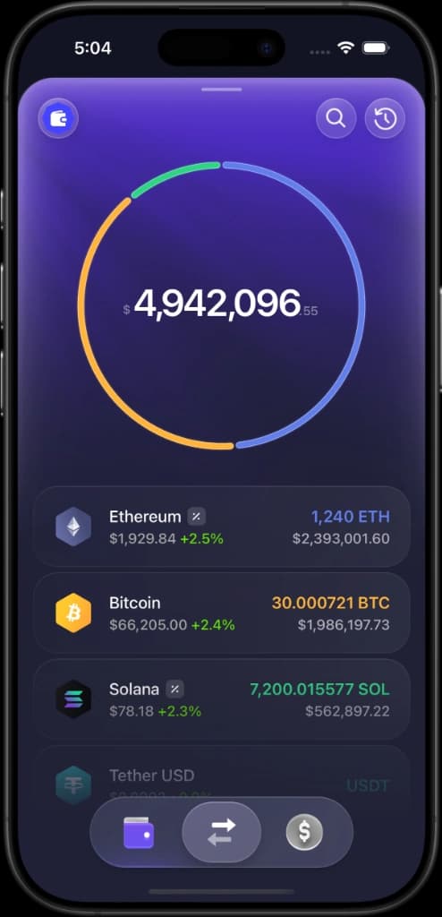 Exodus Wallet Simulator